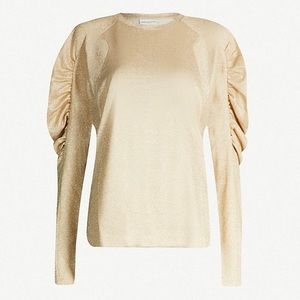 Dries Van Noten - Metallic Knit Top